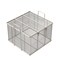 Anysizebasket Rectangular Wire Mesh Basket: 18Lx18Wx12H, 304 SS, 5/16 Rod Frame, Mesh: 2 x .063 TMT-180180120-Q02S - alternate 3